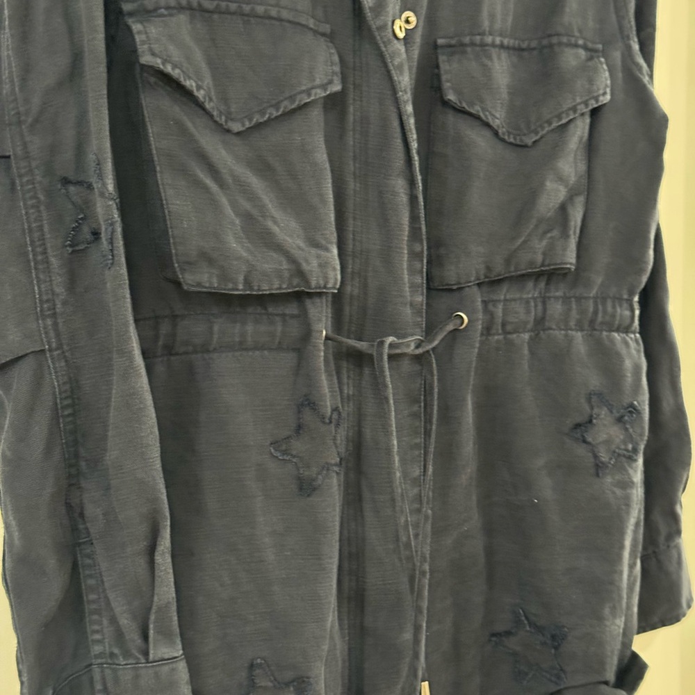 Rails Lancaster Jacket In Indigo Stars Size Xs - image 5